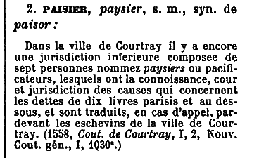 paisier godefroy